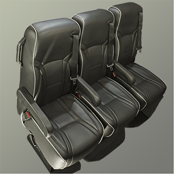 Captain’s Chairs Shuttle Seats